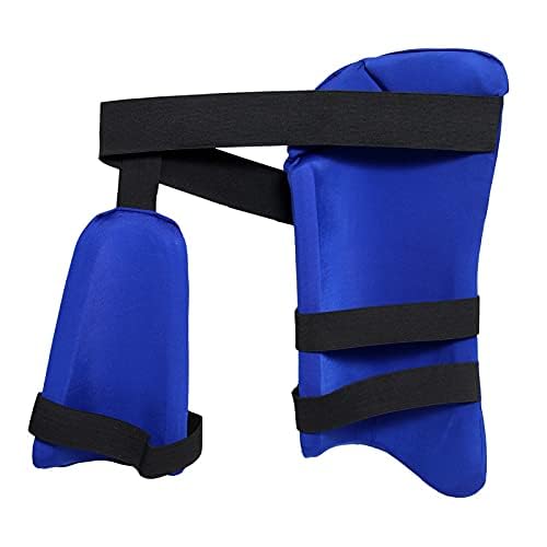 ABS B.PRO Blue Thigh Guard – Inner Thigh Protection Pad | International Player Quality
