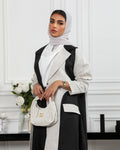 Blazer Linen Abaya with matching pants and Shaila