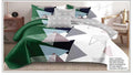 Stylish King Size 6-Piece Quilt Cover Bedding Set – Soft Printed Quilt Cover with Fitted Sheet & 4 Pillowcases (Design 7)