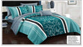 Stylish King Size 6-Piece Quilt Cover Bedding Set – Soft Printed Quilt Cover with Fitted Sheet & 4 Pillowcases (Design 1)