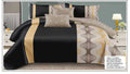 Luxury Printed King Size Quilt Cover Set – 6 Piece Bedding Set with Fitted Sheet & 4 Pillowcases (Design 4)