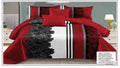 Premium King Size 6PCS Bedding Set – Printed Quilt Cover, Deep Fitted Sheet & 4 Pillowcases (Design 7)