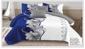 6-Piece King Size Quilt Cover Set. Expertly crafted from premium, breathable, and exceptionally soft fabric, it delivers superior comfort, timeless elegance, and effortless maintenance for year (design 4)