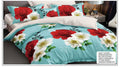 Luxury King Size 6-Piece Bedding Collection – Quilt Cover Set with Fitted Sheet & 4 Pillowcases – Ultimate Comfort & Modern Style (Design 8)