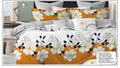 Luxury King Size 6-Piece Bedding Collection – Quilt Cover Set with Fitted Sheet & 4 Pillowcases – Ultimate Comfort & Modern Style (Design 7)