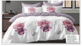 King Size Luxury Bedding Set (6 Pieces) – Quilt Cover 220×240cm, Fitted Sheet 200×200+30cm, 4 Pillowcases – Premium Comfort & Elegant Design (Design 8)