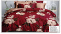 King Size Luxury Bedding Set (6 Pieces) – Quilt Cover 220×240cm, Fitted Sheet 200×200+30cm, 4 Pillowcases – Premium Comfort & Elegant Design (Design 5)