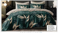 King Size Luxury Bedding Set (6 Pieces) – Quilt Cover 220×240cm, Fitted Sheet 200×200+30cm, 4 Pillowcases – Premium Comfort & Elegant Design (Design 6)