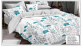 King Size Luxury Bedding Set (6 Pieces) – Quilt Cover 220×240cm, Fitted Sheet 200×200+30cm, 4 Pillowcases – Premium Comfort & Elegant Design (Design 3)