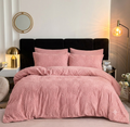 Soft Dusty Pink Arch Patterned 6-Piece Bedding Set