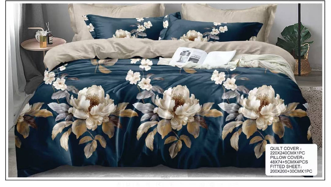 Premium King Size Bedsheet Set Design 2