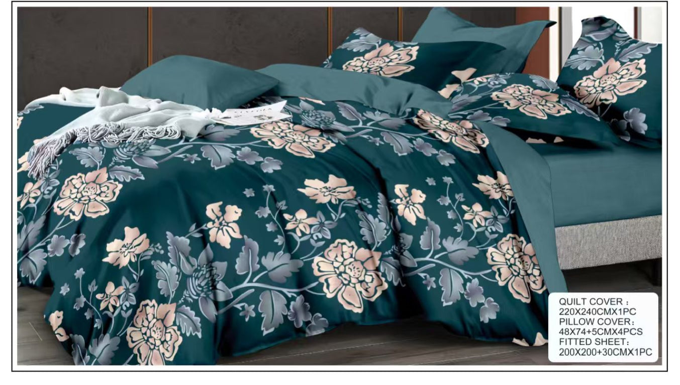 Premium King Size Bedsheet Set Design 39
