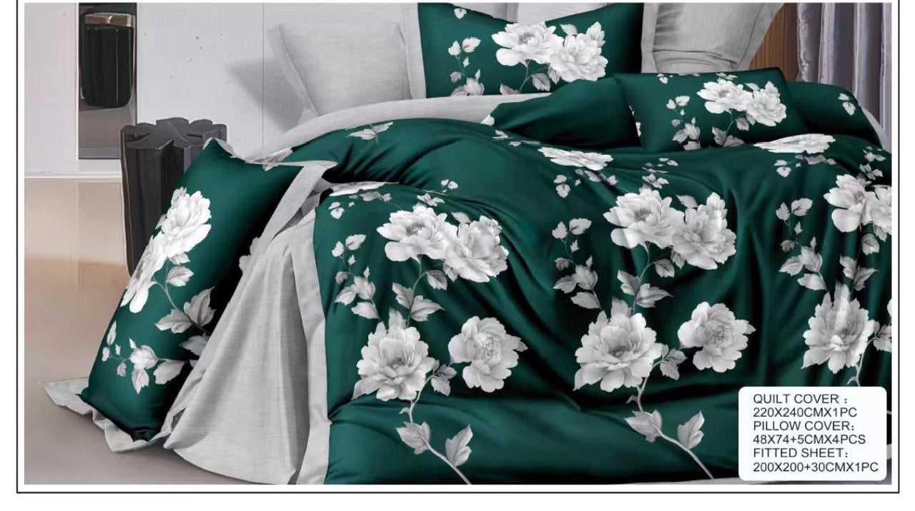 Premium King Size Bedsheet Set Design 42