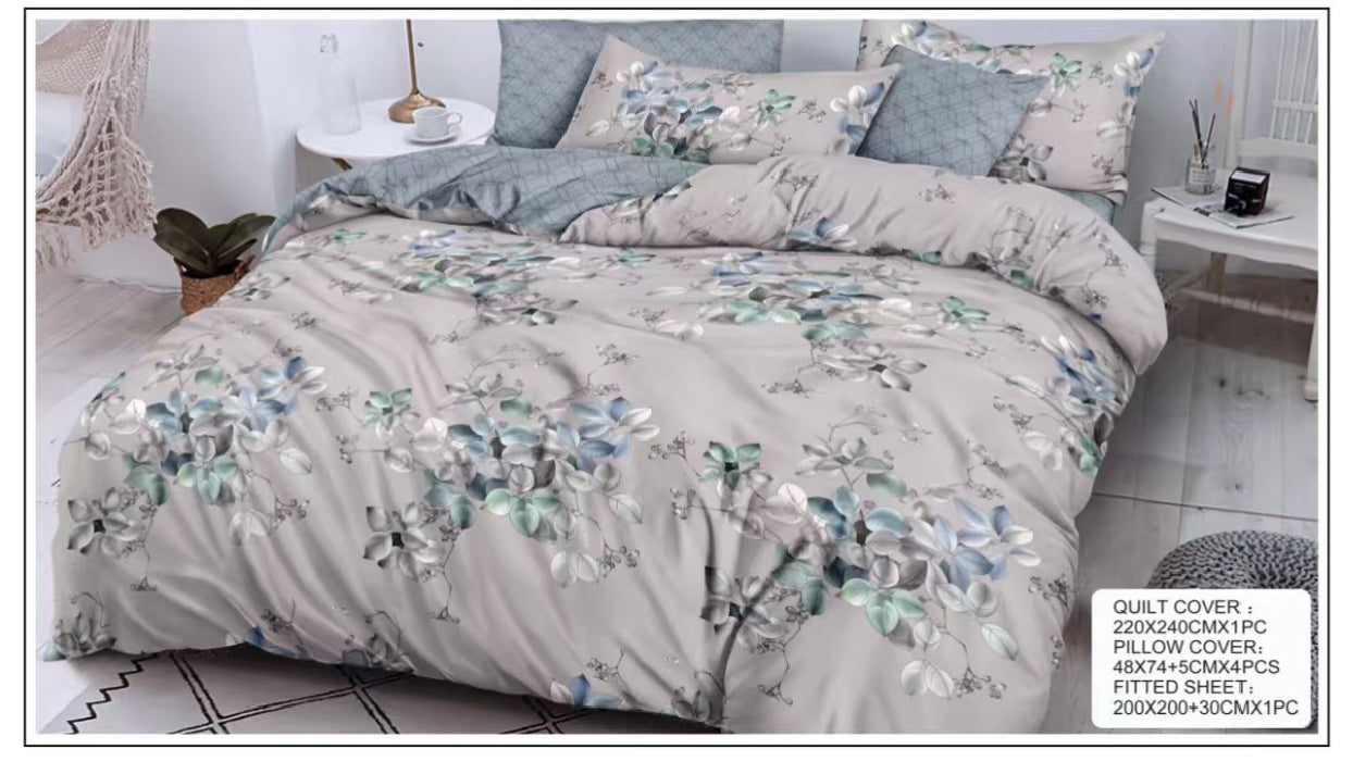 Premium King Size Bedsheet Set Design 27