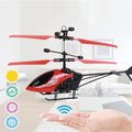 G6 Infrared Induction Remote Control Helicopter - Rechargeable Flying Toy with Lights for Kids & Teens