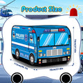 Portable Police Car Pop-Up Play Tent for Kids – Indoor & Outdoor Foldable Toy Storage House