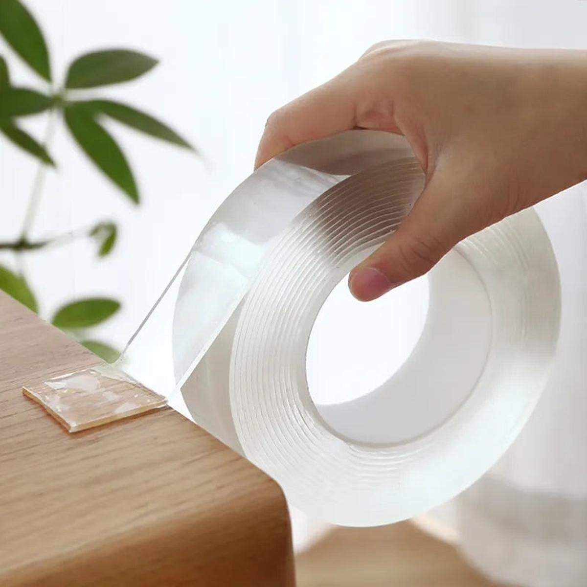 Daxingsheng Double-Sided Nano Mounting Tape - Reusable Washable Heavy Duty