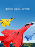Remote Control Aircraft, Anti-Collision Epp Foam Remote Control Aircraft for Beginners and Advanced People, Easy to Fly Toys (RED)
