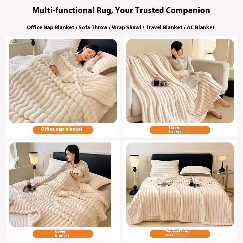 Solid Color 100*70cm Flannel Fleece Like Super Thick Sherpa Luxury sofa throw/blanked Coral Velvet Thick Winter Warm Blanket/sofa throw