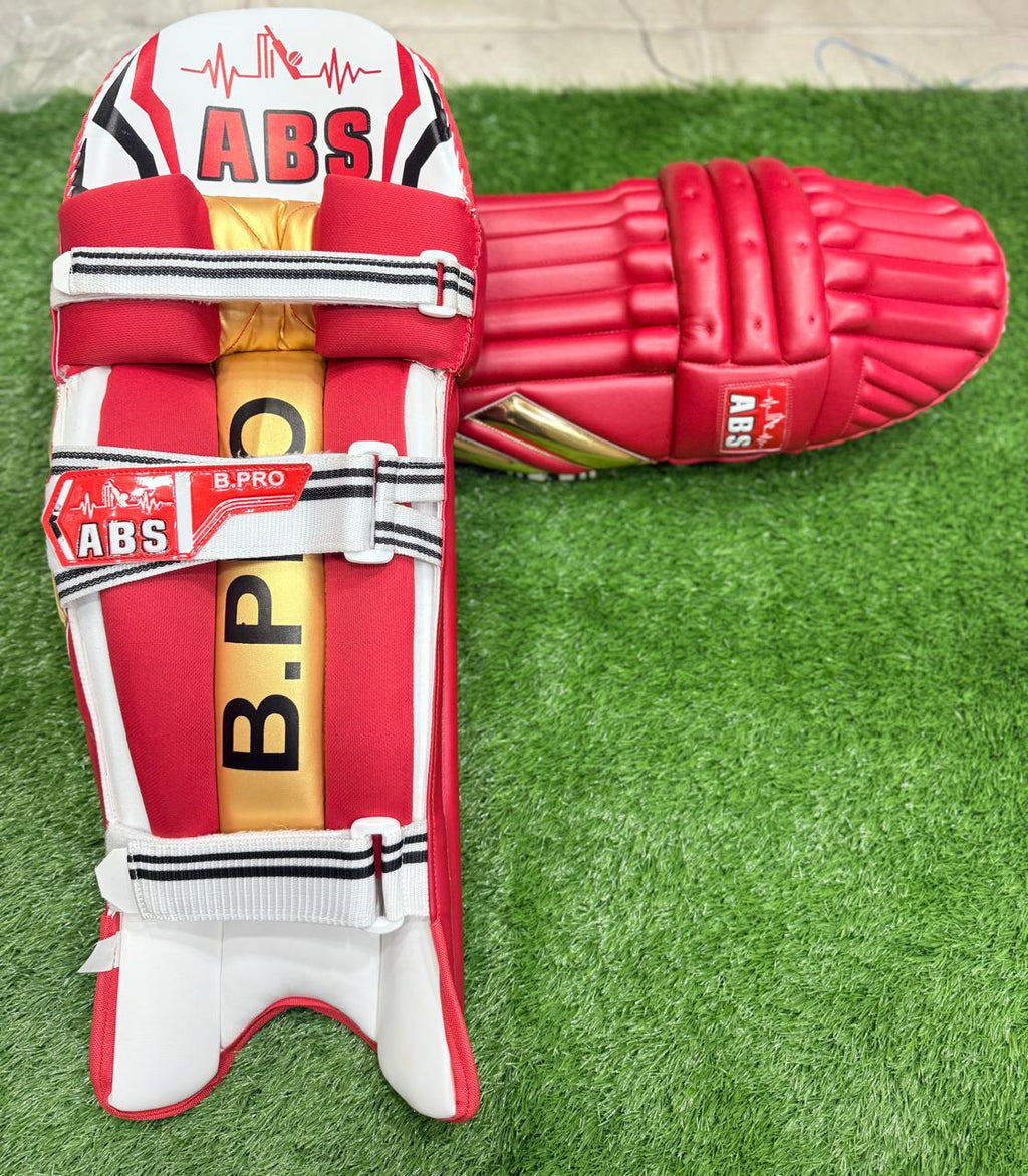 ABS B.Pro Cricket Batting Pads – International Players Quality | ICC Standard Safety