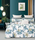 Best – Luxury Bedding with Fitted Sheet & 4 Pillowcases (Multiple Designs/Variants) 6-Piece King Size Quilt Cover Set (Design 7)