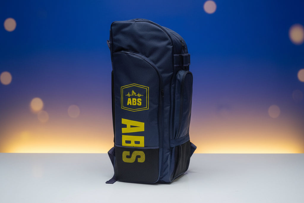 ABS Pro-Series Large Capacity Cricket Kit Bag – Multi-Compartment Wheelie Bag with Dedicated Shoe Zone