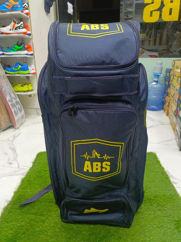 ABS Pro-Series Large Capacity Cricket Kit Bag – Multi-Compartment Wheelie Bag with Dedicated Shoe Zone
