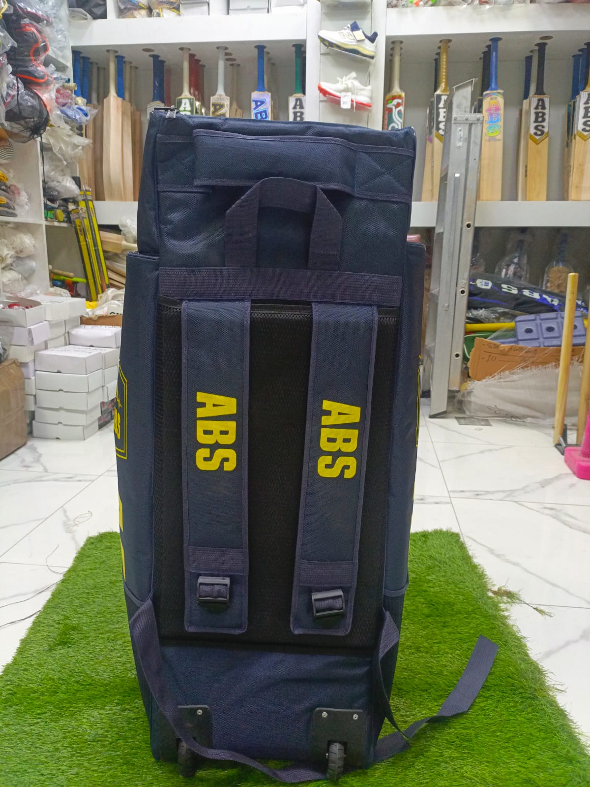 ABS Pro-Series Large Capacity Cricket Kit Bag – Multi-Compartment Wheelie Bag with Dedicated Shoe Zone