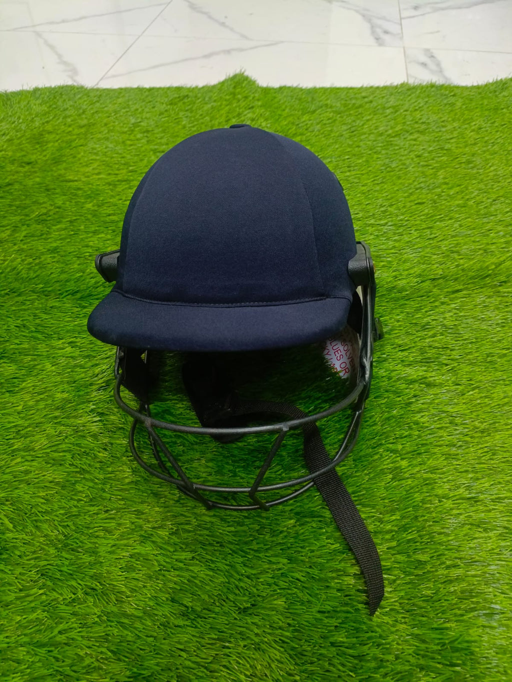 Premium ABS Cricket Batting Helmet – ICC safety standard High-Impact Protection with Steel Face Guard (Navy Blue & Forest Green)