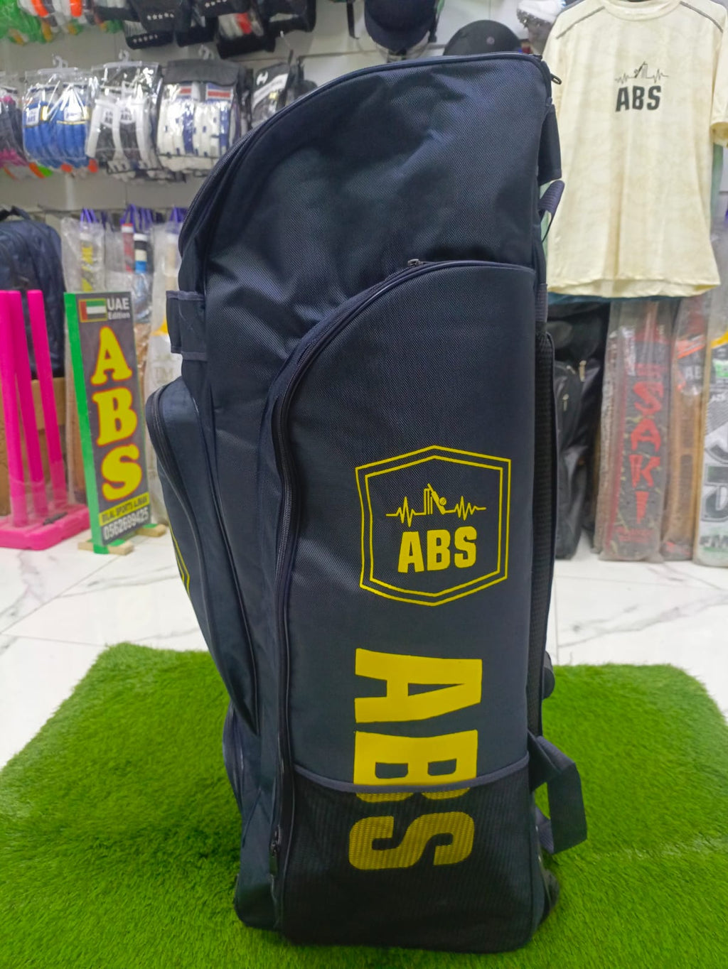 ABS Pro-Series Large Capacity Cricket Kit Bag – Multi-Compartment Wheelie Bag with Dedicated Shoe Zone