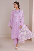 Embroidered Kurta Dupatta Trouser - 2139