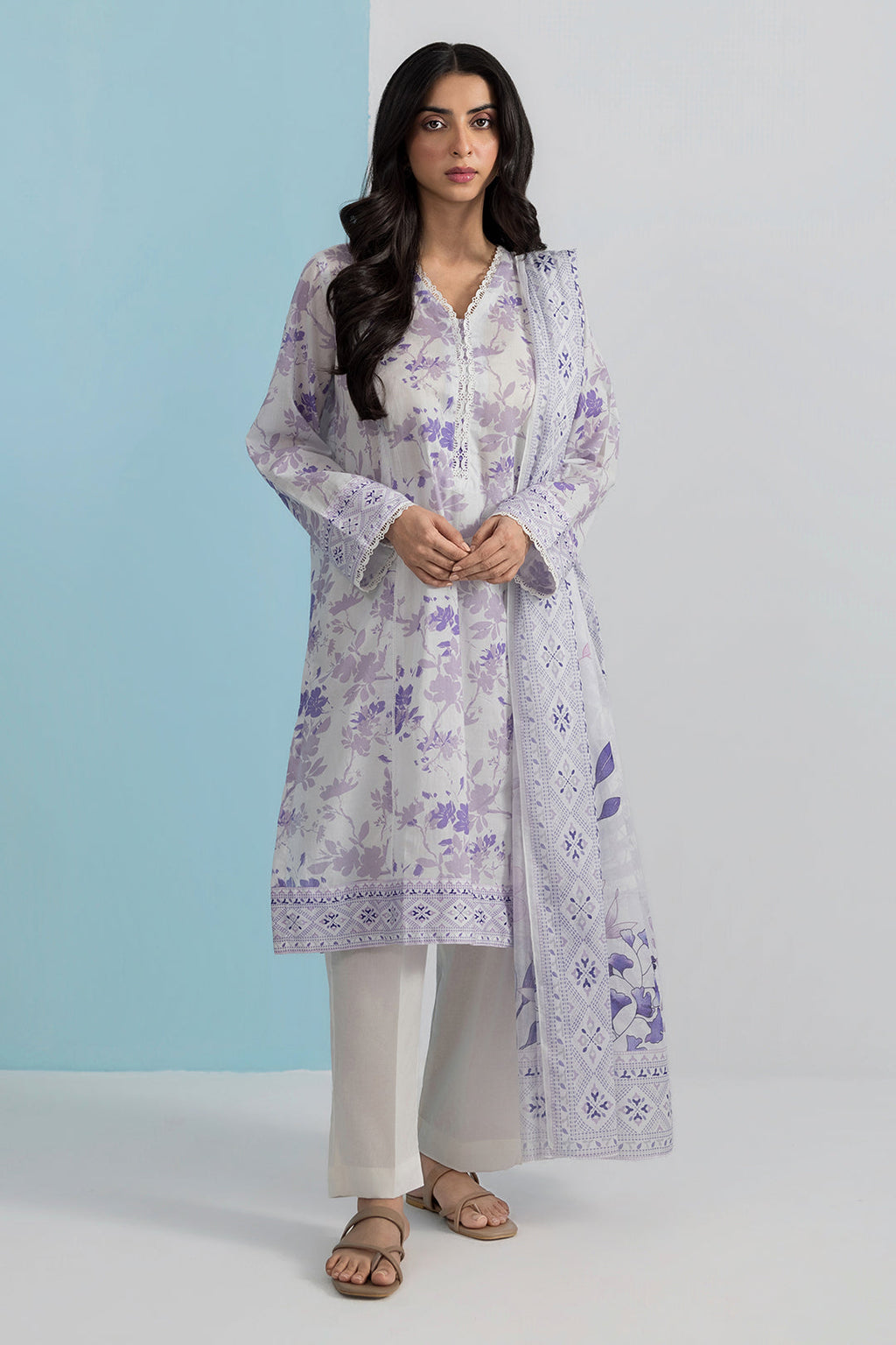 Kurta Dupatta Trouser - 1944