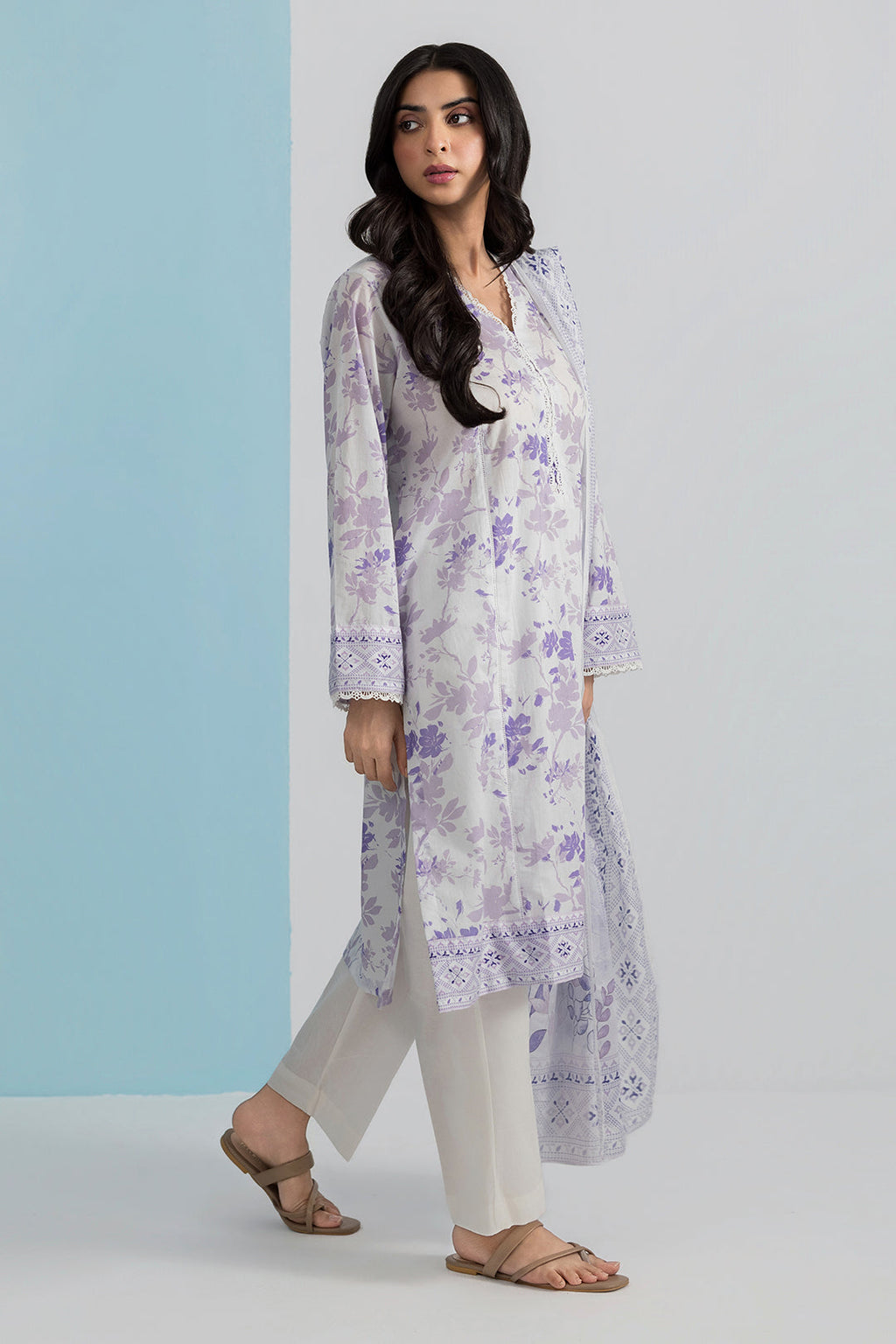 Kurta Dupatta Trouser - 1944