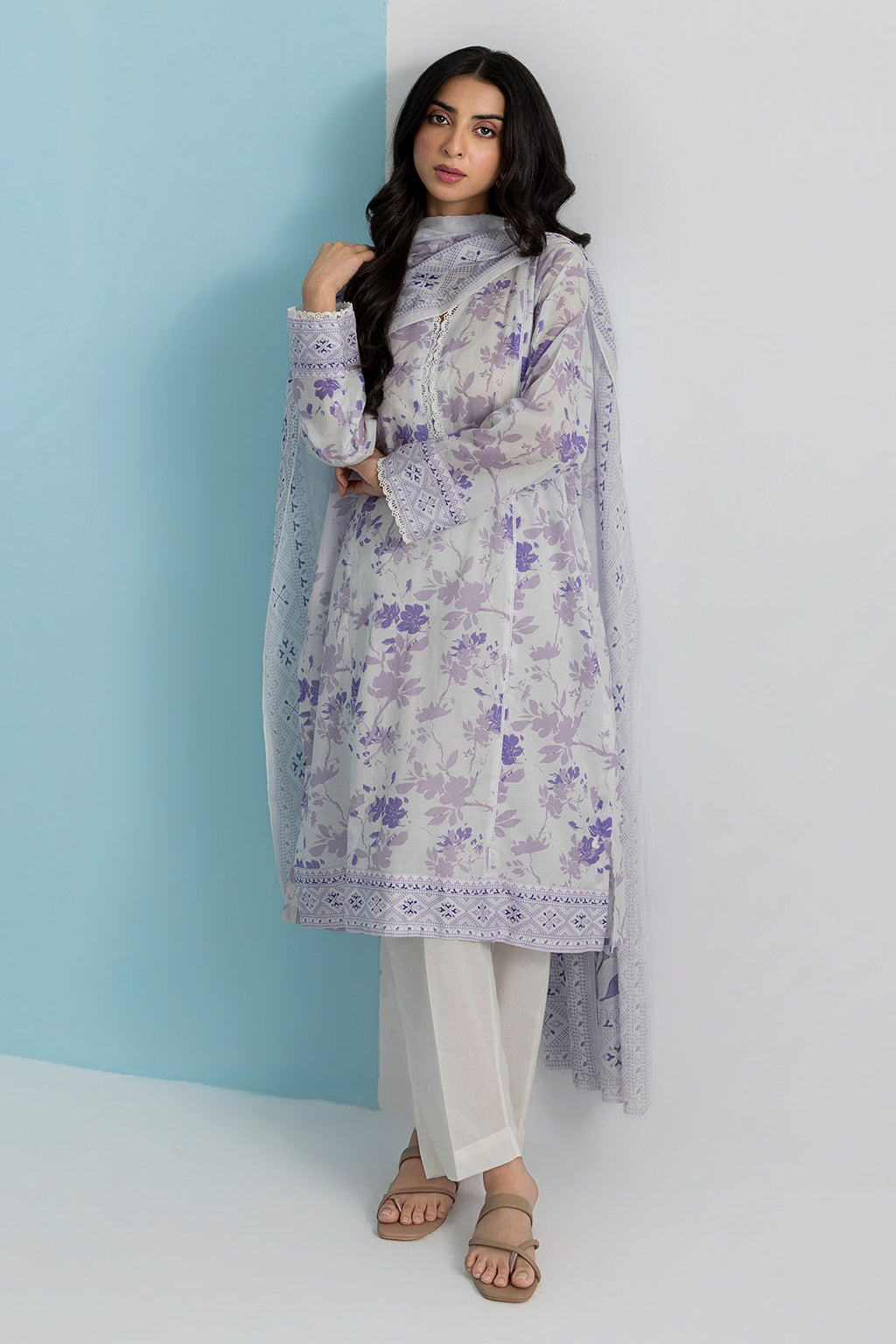 Kurta Dupatta Trouser - 1944