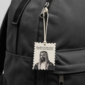 Sheikh Zayed Heritage Leather Stamp Tag