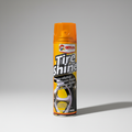 GETSUN Tire Shine Aerosol Spray - No Wipe, Foam-Free, Long-Lasting Gloss (500ml)