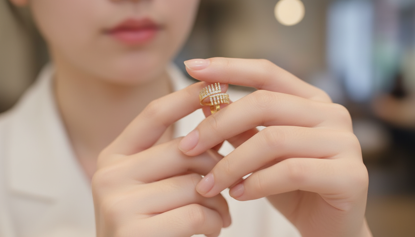 Multi-Row Ring – Luxurious Stacked Design