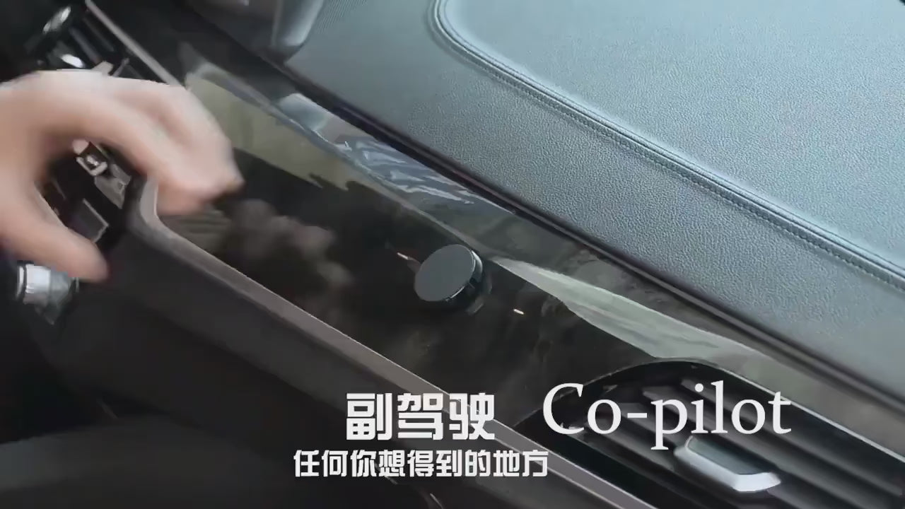 Magnetic Car Phone Holder Universal Car Phone Stand for iPhone Xiaomi Huawei Samsung Dashboard Wall Mounted Car Magnet Sticker (BLACK COLOR ONLY)