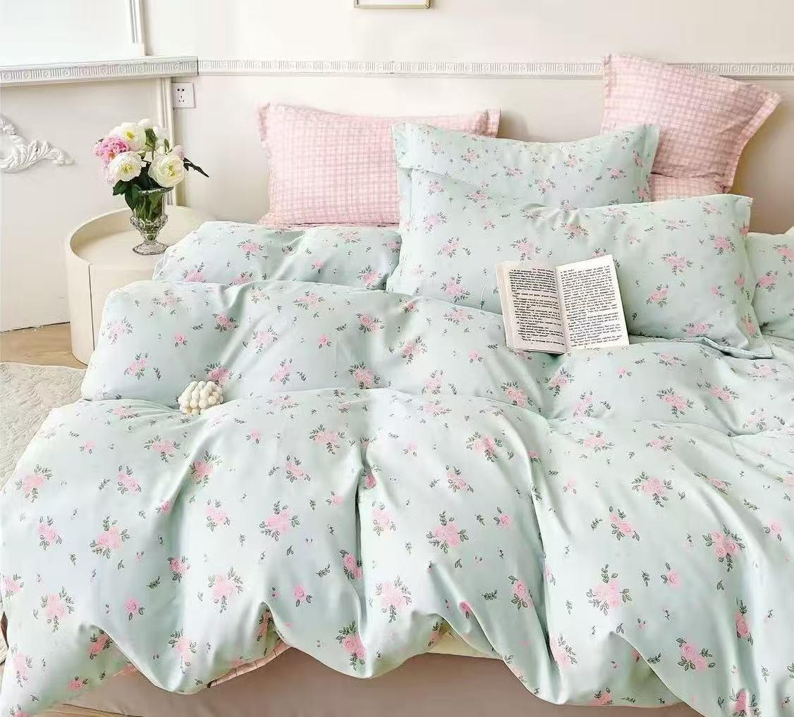 Luxury Superking Duvet Cover Set with 30cm Deep Fitted Sheet (6 Pcs)