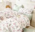 Elegant Superking Bed Set - Duvet Cover (240x260), Fitted Sheet & Pillowcases