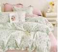 Premium Quality Superking Bed Set - 240x260cm Duvet + Fitted Sheet + 4 Pillow Covers