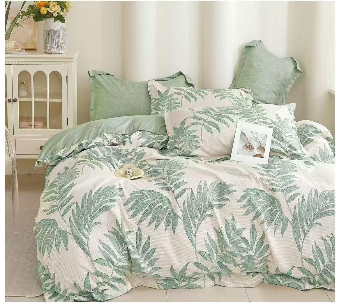 Hotel Quality Super King Duvet Cover Set - 6 Pcs Complete Bedding Solution