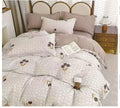 Super King Bedding Set 6 Pcs - Ultra Comfort Duvet Cover & Deep Fitted Sheet