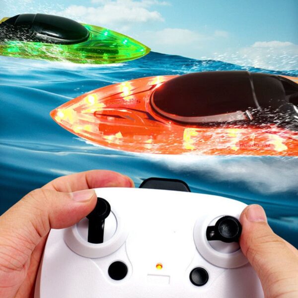 24g Electric Water Remote-control Ship Waterproof Automatic Reset Kids Toys - Image 3