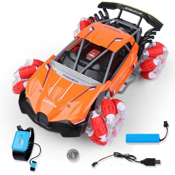 Climbing Speed Rotating Four-Wheel Drive Stunt Drift Gesture Remote Control Car - Image 4