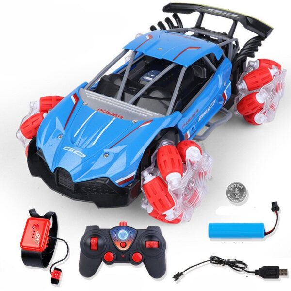 Climbing Speed Rotating Four-Wheel Drive Stunt Drift Gesture Remote Control Car - Image 5