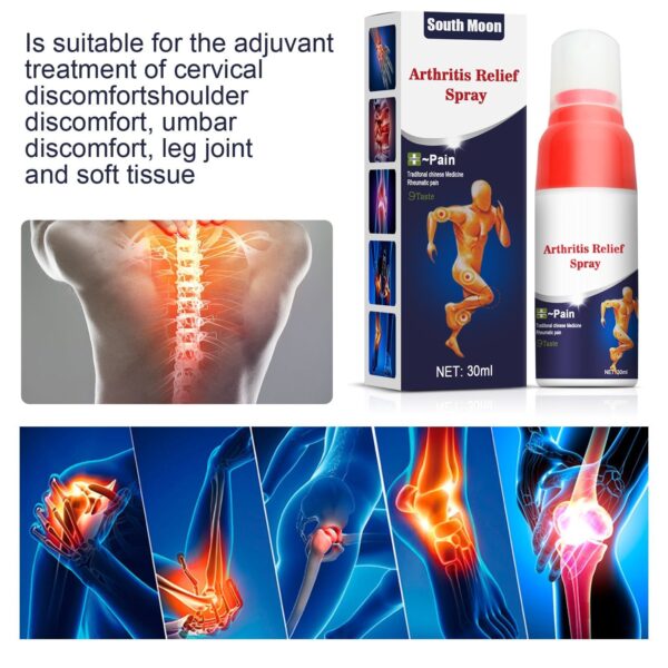 Lumbar Leg Joint Discomfort Relief Spray Joint Cold Compress Lotion - Image 3