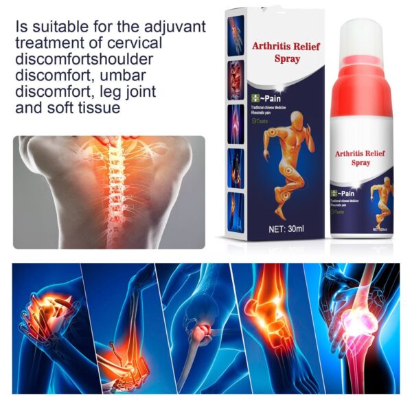 Lumbar Leg Joint Discomfort Relief Spray Joint Cold Compress Lotion - Image 5