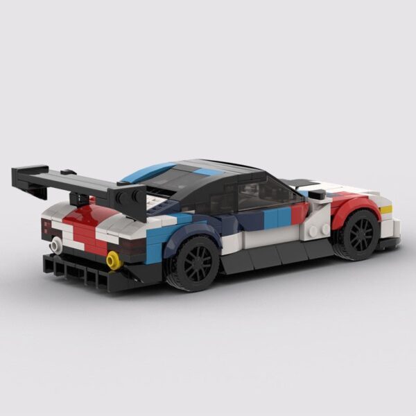 MOC Building Blocks Compatible With M4GT3 Racing Car Assembling Boys - Image 4