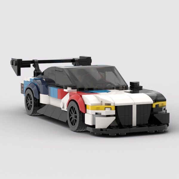 MOC Building Blocks Compatible With M4GT3 Racing Car Assembling Boys - Image 3